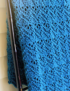 Holland Designs Crochet Pattern - Peacock Ripple Blanket
