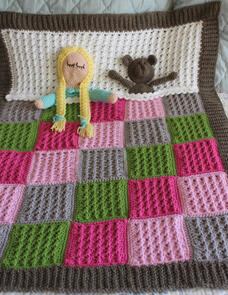 Holland Designs Crochet Pattern - Goldilocks Blanket