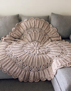 Holland Designs Crochet Pattern - Harvest Fields Afghan