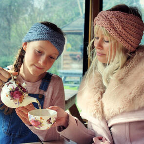 Holland Designs Crochet Pattern - Knit-Look Headwrap Duo