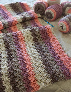Holland Designs Crochet Pattern - Fall in Love Throw