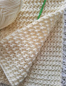 Holland Designs Crochet Pattern - One Stitch Wonder Blanket