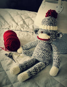 Holland Designs Crochet Pattern - Sockless Monkey