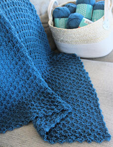 Holland Designs Crochet Pattern - Knit-Look C2C Blanket