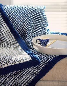Holland Designs Crochet Pattern - Nordic Throw
