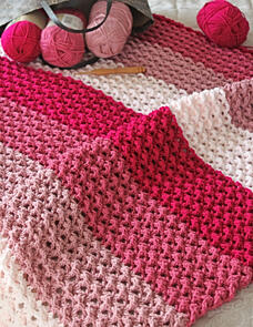 Holland Designs Crochet Pattern - Coming Up Roses Afghan