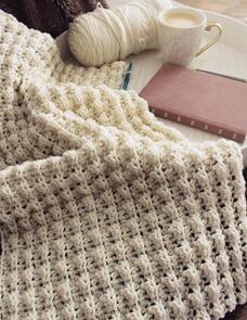 Holland Designs Crochet Pattern - Luxe Rib Blanket