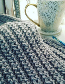 Holland Designs Crochet Pattern - Cast on Plush Rib Crochet Stitch