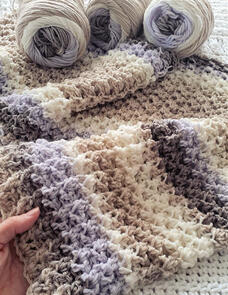 Holland Designs Crochet Pattern - Squish Factor Afghan
