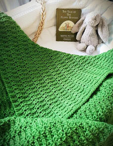 Holland Designs Crochet Pattern - Evensong Baby Blanket