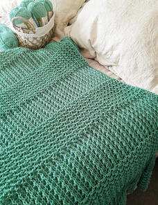 Holland Designs Crochet Pattern - Waves Crashing Afghan