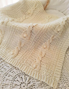 Holland Designs Crochet Pattern - Bunnies in a Row Blanket