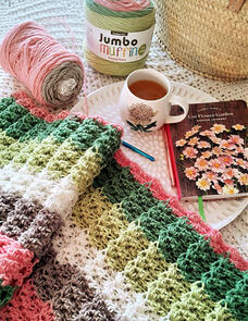 Holland Designs Crochet Pattern - Stitch Garden Throw