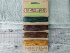 The Beadsmith Hemp Cord - Fall Harvest 10lb
