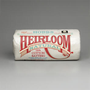 Hobbs Premium Batting - Heirloom 100% Natural Cotton w/ Scrim 96"