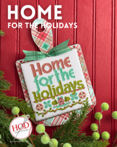 Hands On Design Cross Stitch Chart - Home for the Holidays HD-341