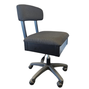 Horn Gaslift Sewing Chair - Black
