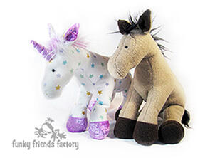 Funky Friends Factory Horsey Horse Toy Sewing Pattern