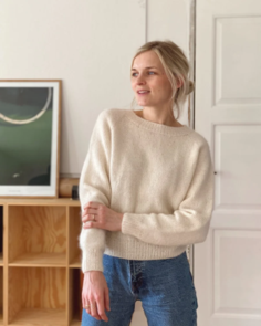 Petite Knit No Frills Sweater - Knitting Pattern / Kit