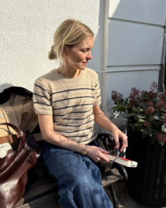 Petite Knit Ida Tee - Knitting Pattern / Kit