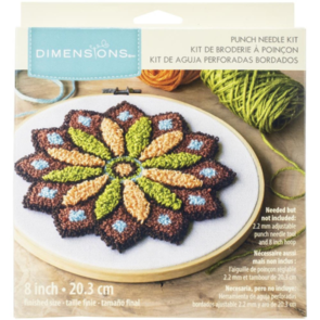 Dimensions Punch Needle Kit - Mandala