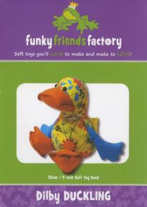 Funky Friends Factory Dilby Duckling Toy Sewing Pattern