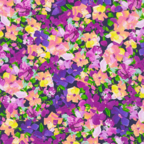 Robert Kaufman Painterly Petals - Meadow - Park SRKD-22275-269 PARK