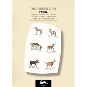 The Pepin Press Label and Sticker Book-Fauna