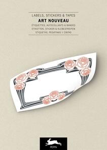 The Pepin Press Label and Sticker Book-Art Nouveau