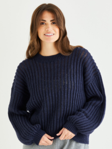 Sirdar 10557 Airtex Rib Sweater Knitting Pattern / Kit
