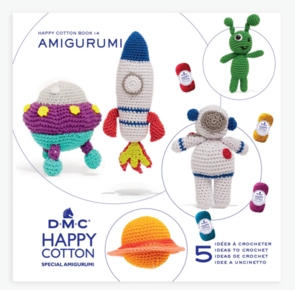 DMC Happy Cotton Amigurumi Pattern Book 14 - Space Invaders