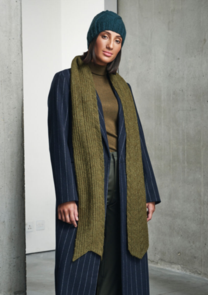 Rowan Knitting Pattern / Kit - Alpaca Classic - Lauderdale Scarf