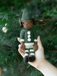 TOFT Christmas Doll Mini Elf - Green