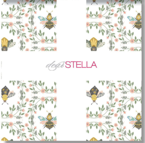Dear Stella Sting Like a Bee || 10" Square Pack (42pcs)