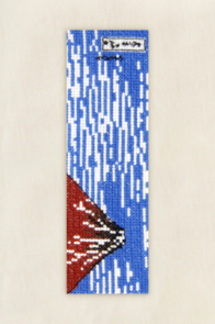 DMC Cross Stitch Kit - Masters Collection - The Red Fuji Bookmark