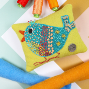 Sue Spargo Pin Cushion Kit - Pinyon Jay