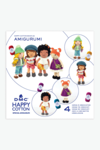 DMC Happy Cotton Amigurumi Doll Pattern Book 20