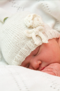 Lisa F BC16 - Rosemart Hat - Knitting Pattern / Kit