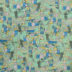 Hokkoh Japan 100% Cotton print 70gsm #7023-600-17D