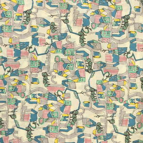 Hokkoh Japan 100% Cotton print 70gsm #7023-600-17A