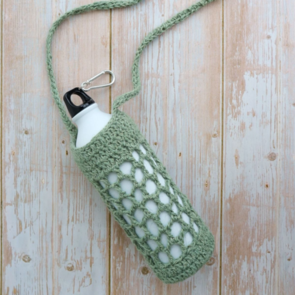 Hoooked Tossa : Bogota Water Bottle Bag - Serenity Mint