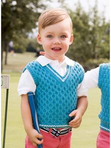 Lana Grossa Pattern / Kit - Cool Wool - Childs Slipover (0001)