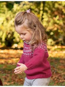 Lana Grossa Pattern / Kit - Cool Wool Big - Childs Pullover (0132)