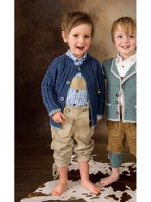 Lana Grossa Pattern / Kit - Cool Wool Big - Childs Jacket (0118)