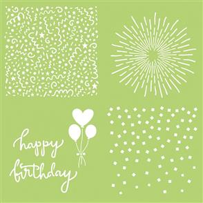 Kaisercraft Designer Template 12"X12" - Celebrate