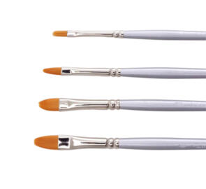 Jasart Golden Synthetic Brushes - Filbert