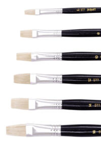 Jasart Hog Brushes 577 - Short Handle