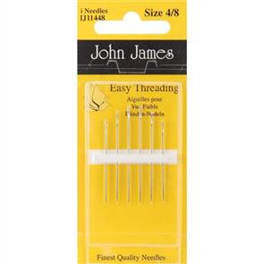John James Easy Threading Needles - Size 4/8