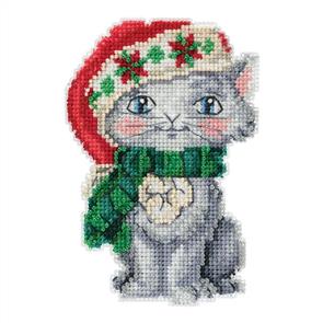 Mill Hill Jim Shore Bead & Cross Stitch Kit: Kitty