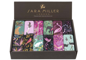 Botanical Homeware Sara Miller - Jungle Animal Slider Tin (ASSORTED)